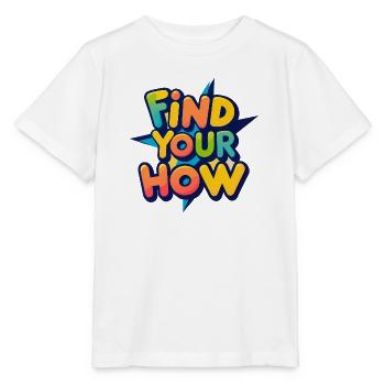 Find Your How - Stanley/Stella Kinder T-Shirt MINI CREATOR  - Weiß - Vorne - Maike (125cm)