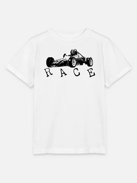Race - Stanley/Stella Kinder T-Shirt MINI CREATOR  - Weiß