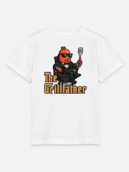 Der Grillvater - Stanley/Stella Kinder T-Shirt MINI CREATOR - Weiß
