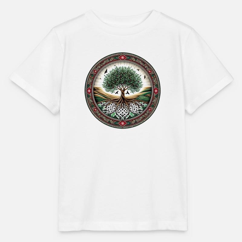 Enraciné - T-shirt bio MINI CREATOR Stanley/Stella Enfant - blanc