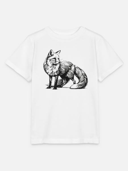 Fuchs – Waldläufer - Stanley/Stella Kinder T-Shirt MINI CREATOR  - Weiß