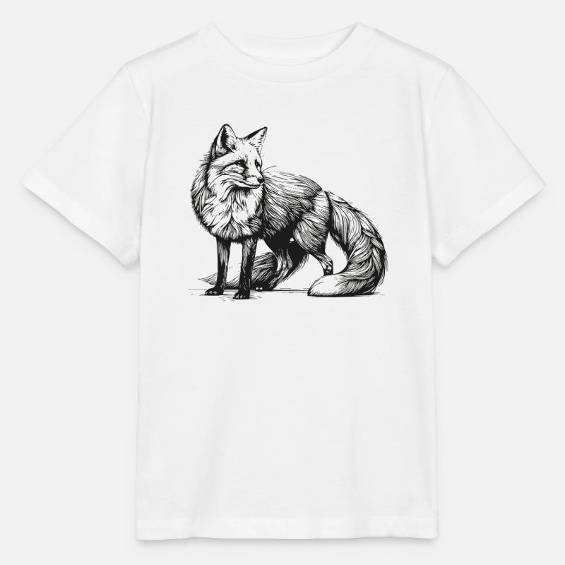 Fox – Ranger - Stanley/Stella MINI CREATOR Kids’ T-Shirt - white