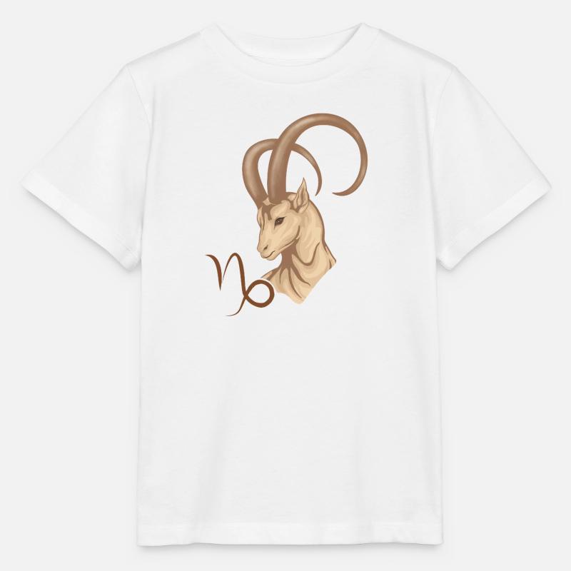 Sternzeichen Steinbock - Stanley/Stella Kinder T-Shirt MINI CREATOR  - Weiß
