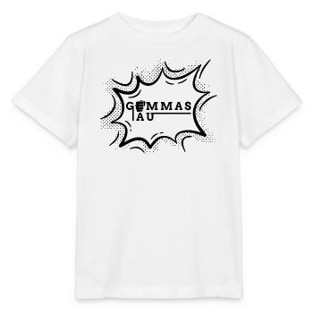 Gemmas au - on s’y attaque - T-shirt bio MINI CREATOR Stanley/Stella Enfant - blanc - Devant - Maike (125cm)