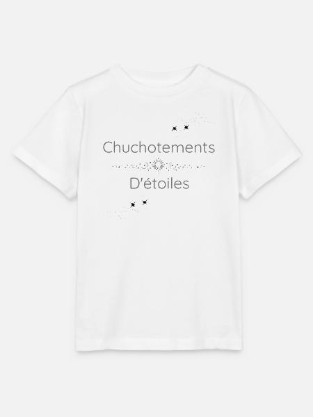 "Flüstern von Sternen" - Stanley/Stella Kinder T-Shirt MINI CREATOR - Weiß