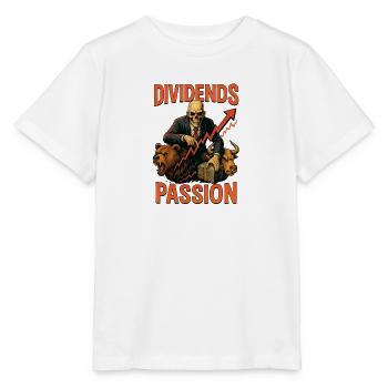 Dividendes Passion Marché boursier - T-shirt bio MINI CREATOR Stanley/Stella Enfant - blanc - Devant - Maike (125cm)