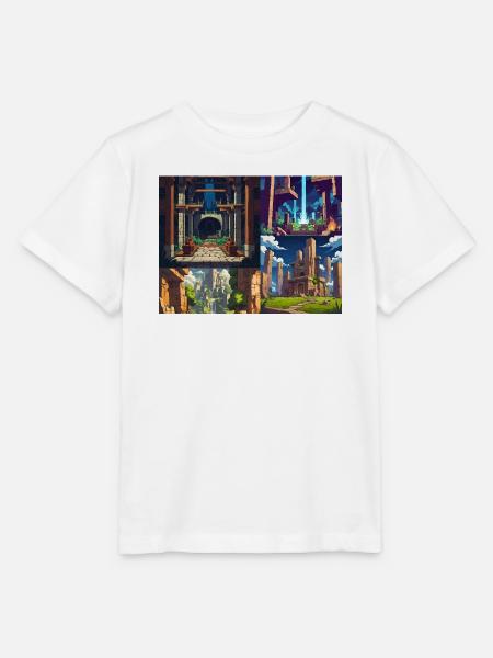 Nur noch eine Ebene - Stanley/Stella Kinder T-Shirt MINI CREATOR - Weiß