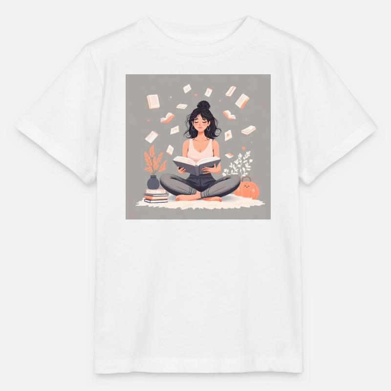 Bookaholic - Stanley/Stella Kinder T-Shirt MINI CREATOR  - Weiß