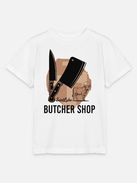 Butcher Shop - Stanley/Stella Kinder T-Shirt MINI CREATOR  - Weiß