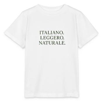 Italienische Leichtigkeit Natürliche Schrift - Stanley/Stella Kinder T-Shirt MINI CREATOR  - Weiß - Vorne - Maike (125cm)