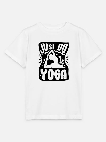 Yoga - Stanley/Stella Kinder T-Shirt MINI CREATOR  - Weiß