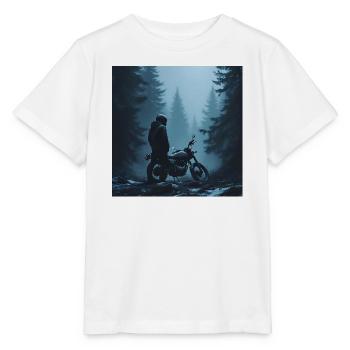 Brume septentrionale - T-shirt bio MINI CREATOR Stanley/Stella Enfant - blanc - Devant - Maike (125cm)