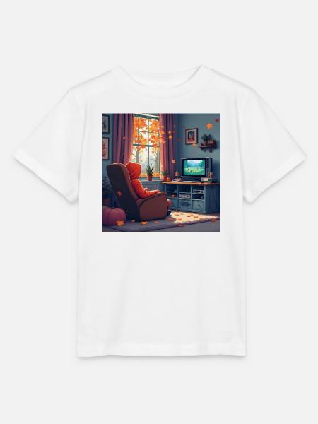 Fall Into Gaming - Stanley/Stella Kinder T-Shirt MINI CREATOR - Weiß