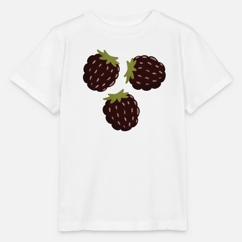 Berry Delight Illustratives Design - Stanley/Stella Kinder T-Shirt MINI CREATOR  - Weiß