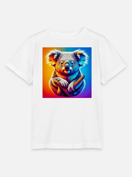 Koala - Stanley/Stella Kinder T-Shirt MINI CREATOR  - Weiß