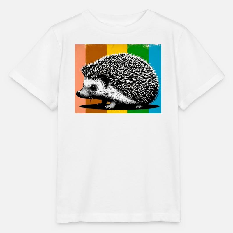 Igel - Stanley/Stella Kinder T-Shirt MINI CREATOR  - Weiß