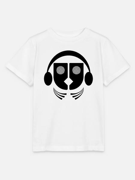 Ich höre Musik - Stanley/Stella Kinder T-Shirt MINI CREATOR - Weiß