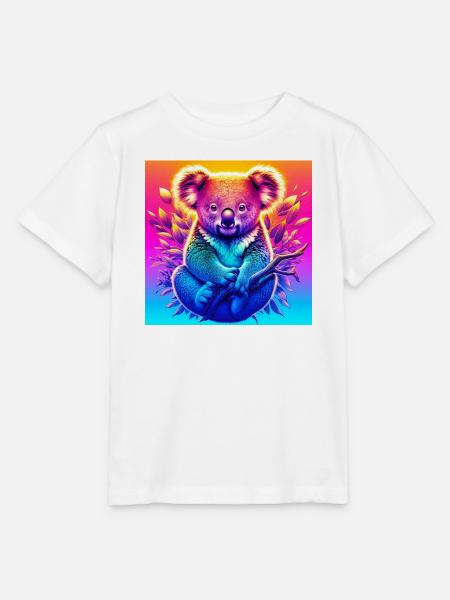 Koala - Stanley/Stella Kinder T-Shirt MINI CREATOR  - Weiß