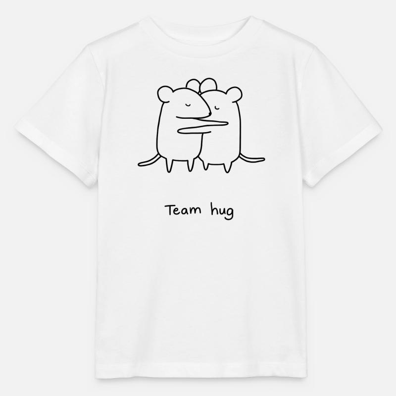 Team hug - Stanley/Stella Kinder T-Shirt MINI CREATOR - Weiß