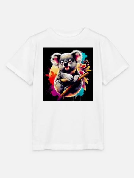 Koala - Stanley/Stella Kinder T-Shirt MINI CREATOR - Weiß