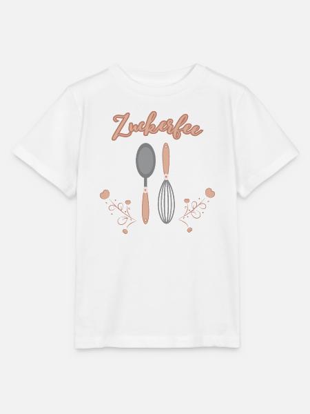 Landhausstil Küchenmotiv "Zuckerfee" - Stanley/Stella Kinder T-Shirt MINI CREATOR - Weiß