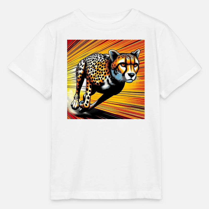 Gepard - Stanley/Stella Kinder T-Shirt MINI CREATOR  - Weiß
