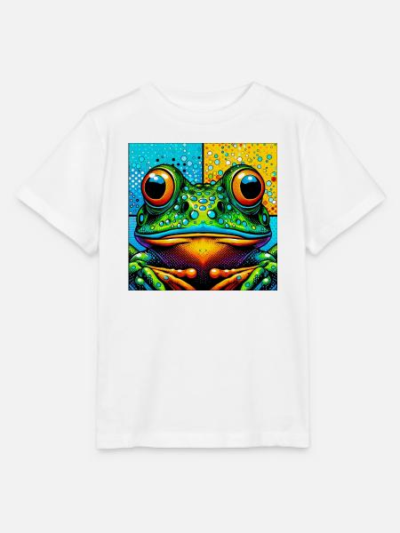 Frosch - Stanley/Stella Kinder T-Shirt MINI CREATOR - Weiß