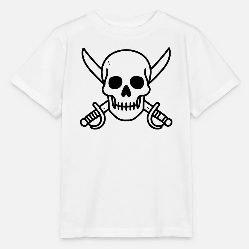 Pirates - T-shirt bio MINI CREATOR Stanley/Stella Enfant - blanc