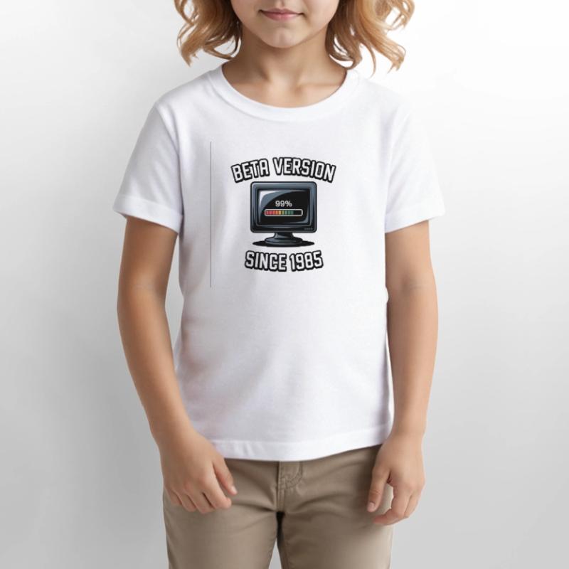 Rétro ordinateur Progrès Conception T-shirt bio MINI CREATOR Stanley/Stella Enfant
