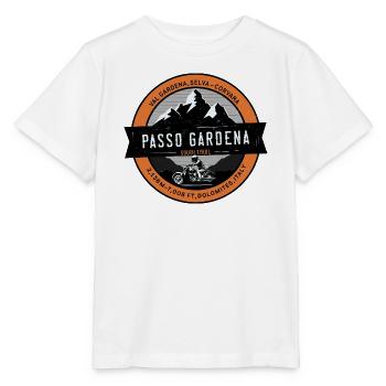 Grödnerjoch , Dolomiten , Italien - Stanley/Stella Kinder T-Shirt MINI CREATOR  - Weiß - Vorne - Maike (125cm)
