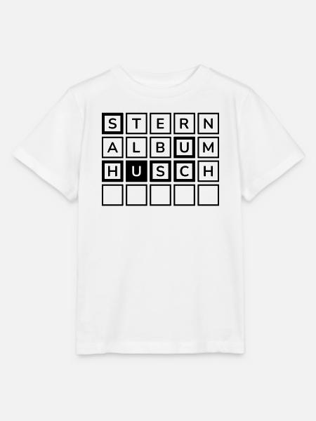 Rätselhaftes Design für Wortliebhaber - Stanley/Stella Kinder T-Shirt MINI CREATOR - Weiß