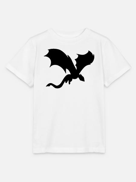 Schatten des mythischen Drachen - Stanley/Stella Kinder T-Shirt MINI CREATOR - Weiß