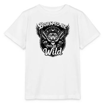 Wild - Stanley/Stella MINI CREATOR Kids’ T-Shirt - white - Front - Maike (125cm)