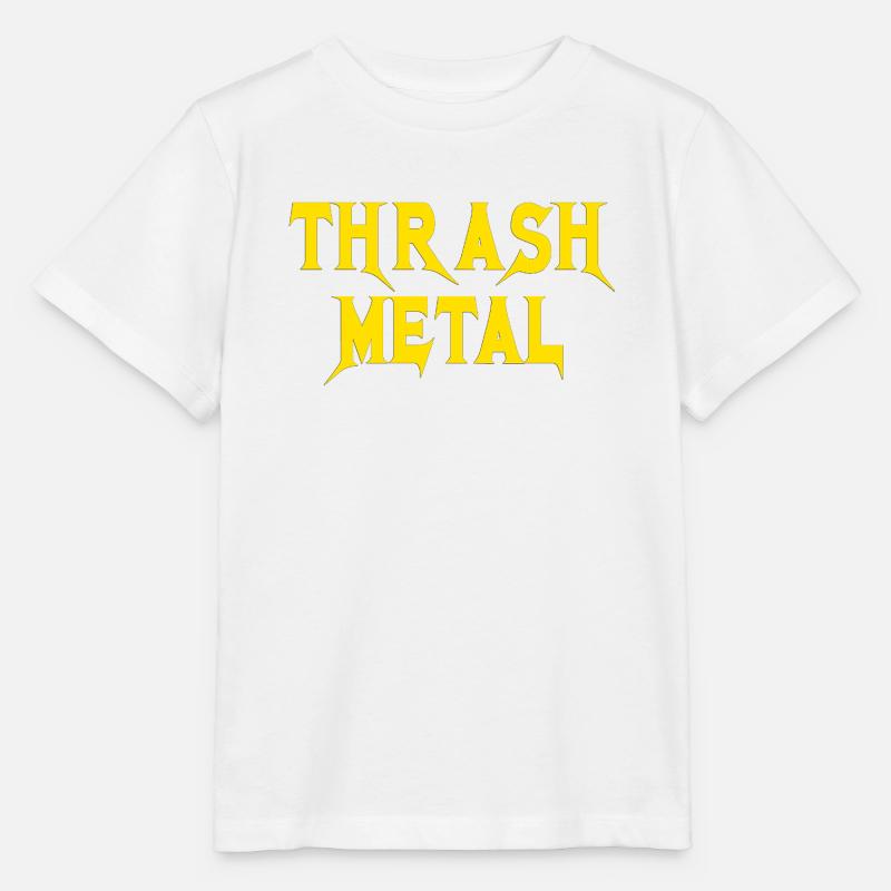 Thrashmetal - T-shirt bio MINI CREATOR Stanley/Stella Enfant - blanc