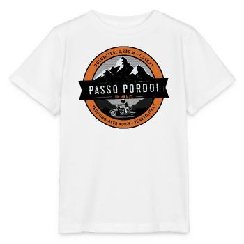 Pordoijoch , Dolomiten , Italien - Stanley/Stella Kinder T-Shirt MINI CREATOR  - Weiß - Vorne - Maike (125cm)