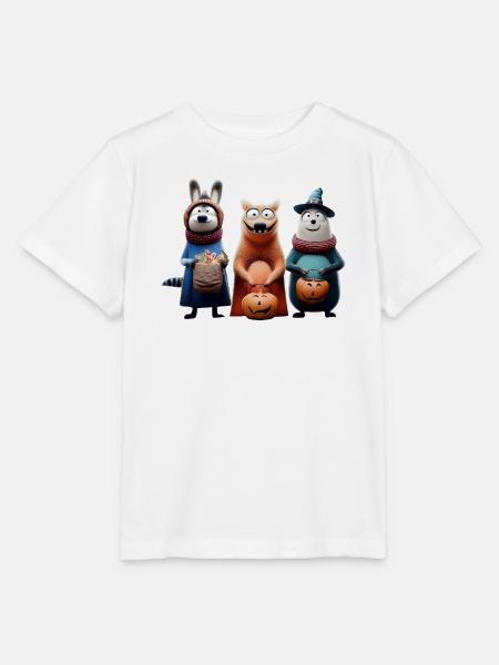 Halloween Squad – Süßes oder Saures Wooligans - Stanley/Stella Kinder T-Shirt MINI CREATOR - Weiß