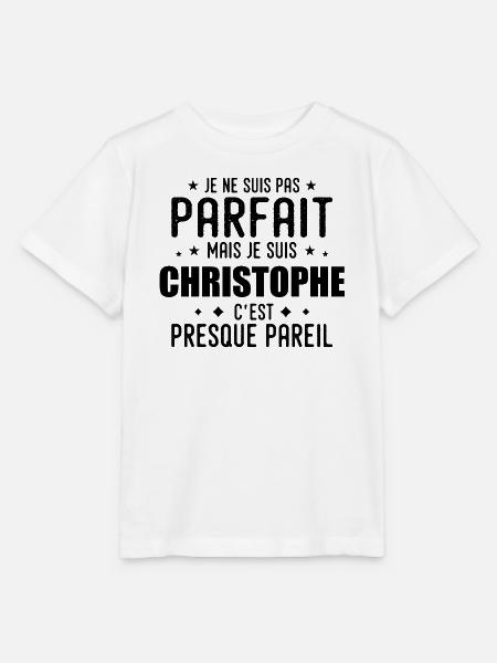 Christophe: authentisch, unvollkommen, top, stolz - Stanley/Stella Kinder T-Shirt MINI CREATOR  - Weiß