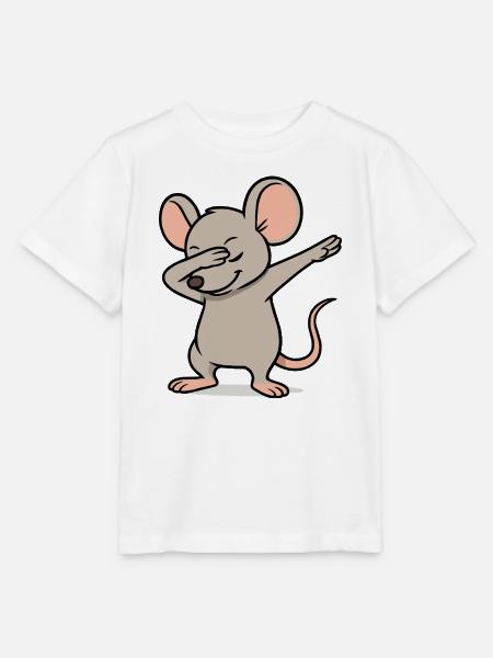 maus-dabbing - Stanley/Stella Kinder T-Shirt MINI CREATOR - Weiß