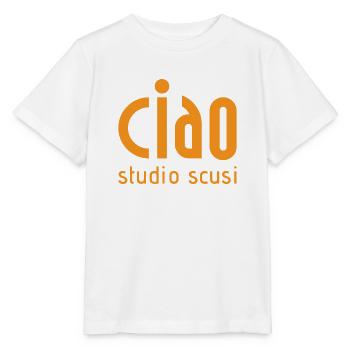 Ciao studio scusi - Stanley/Stella Kinder T-Shirt MINI CREATOR  - Weiß - Vorne - Maike (125cm)