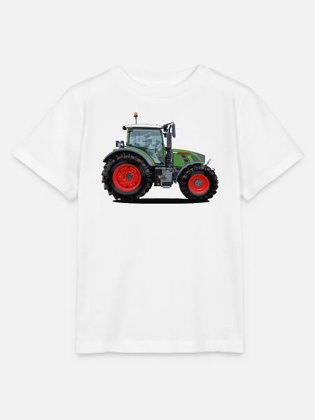 Traktor, den jeder mag - Stanley/Stella Kinder T-Shirt MINI CREATOR  - Weiß