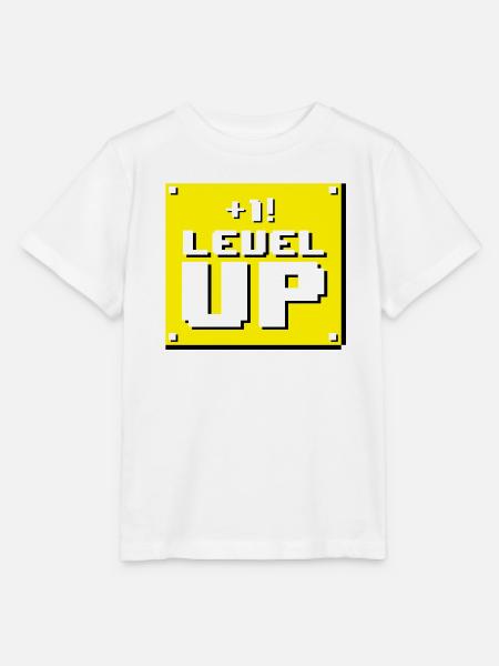 Level-Up-Panel - Stanley/Stella Kinder T-Shirt MINI CREATOR - Weiß