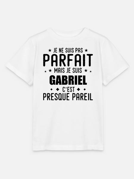 Gabriel: authentisch, unvollkommen, oberflächlich, perfekt - Stanley/Stella Kinder T-Shirt MINI CREATOR  - Weiß