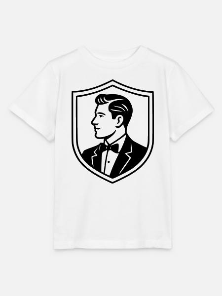 Der Bräutigam - Stanley/Stella Kinder T-Shirt MINI CREATOR  - Weiß