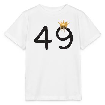 49 - T-shirt bio MINI CREATOR Stanley/Stella Enfant - blanc - Devant - Maike (125cm)