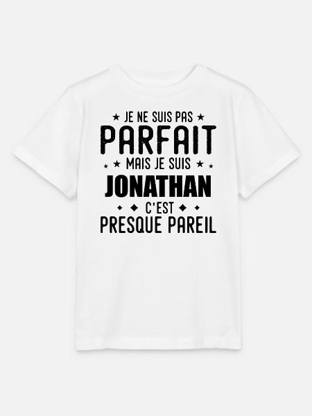 Jonathan: authentisch, unvollkommen, Top, Perfektion - Stanley/Stella Kinder T-Shirt MINI CREATOR - Weiß