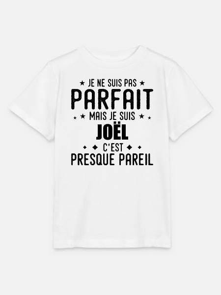 Joel: authentisch, unvollkommen, Top, Perfektion - Stanley/Stella Kinder T-Shirt MINI CREATOR  - Weiß