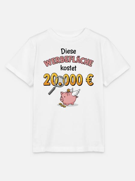 Die Werbefläche - Stanley/Stella Kinder T-Shirt MINI CREATOR  - Weiß