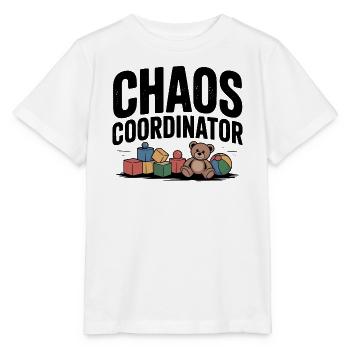coordinateur du chaos - T-shirt bio MINI CREATOR Stanley/Stella Enfant - blanc - Devant - Maike (125cm)