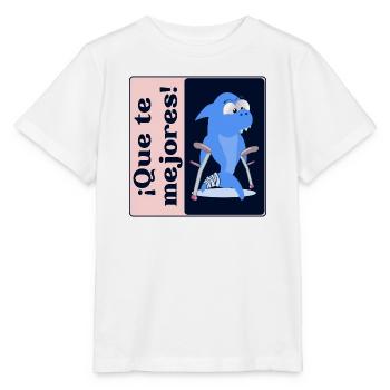 Mach dich selbst besser Meeresbewohner - Stanley/Stella Kinder T-Shirt MINI CREATOR  - Weiß - Vorne - Maike (125cm)