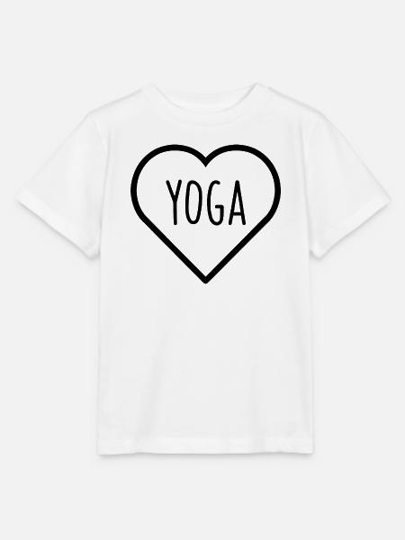 Yoga-Liebhaber - Stanley/Stella Kinder T-Shirt MINI CREATOR - Weiß